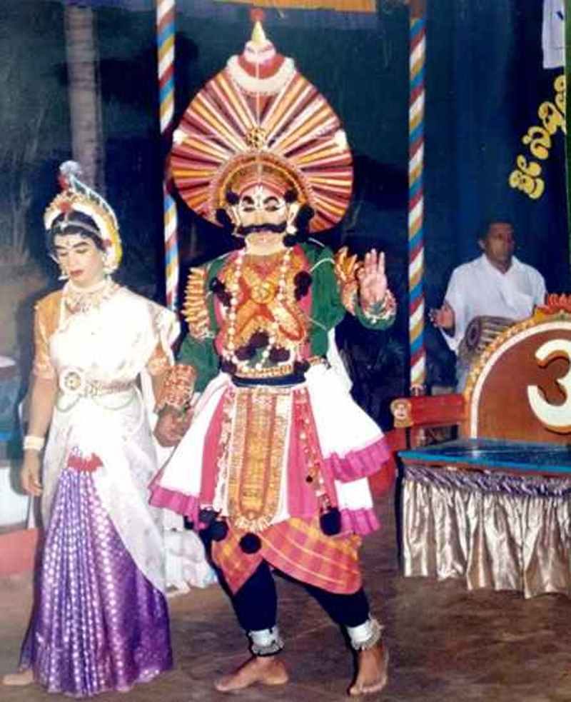 Banashankari love story in Yakshagana